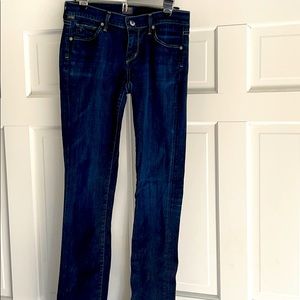 Citizen low rise straight leg jeans